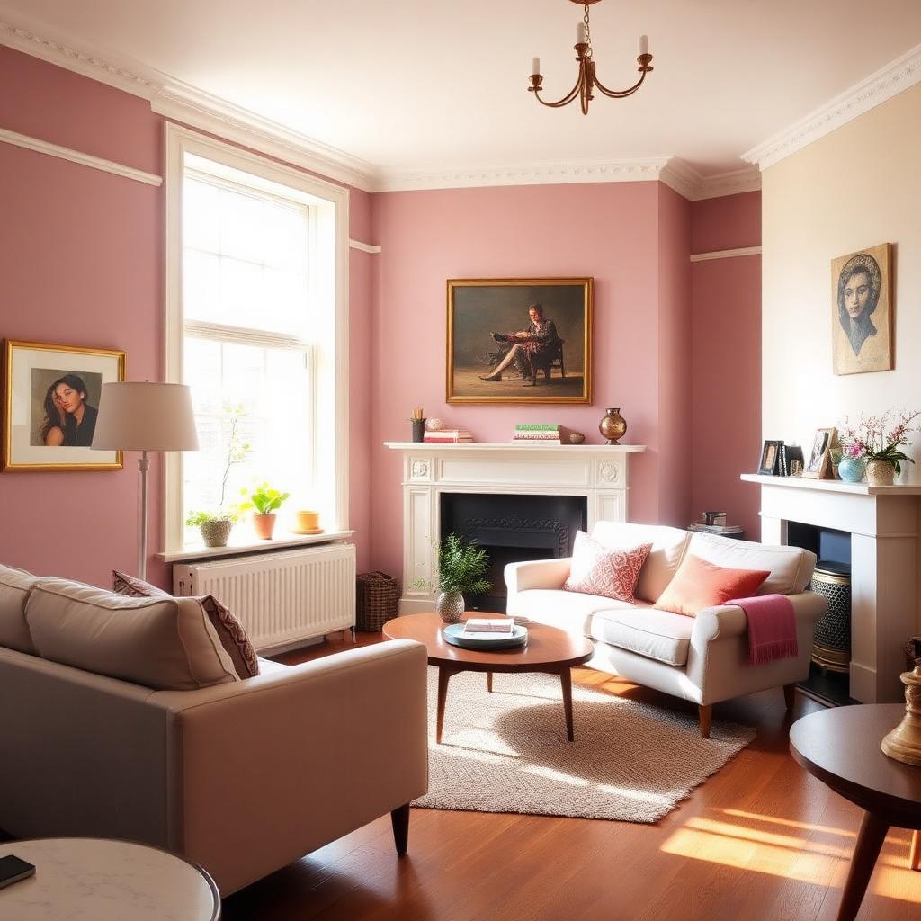 A warm, light-filled UK living room